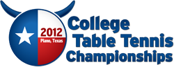 2012 College Table Tennis Championships